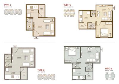 Image of 1053 Sq.ft 1 BHK Apartment / Flat for sale in Divyajivan City, Nava Naroda, Ahmedabad for Rs. 2400000