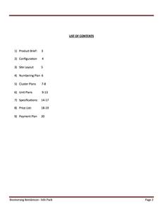 Jaypee Boomerang Residencess Brochure 3