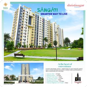 Image of 900 Sq.ft 3 BHK Apartment / Flat for sale in Sangati Phase 1, Shristinagar, Asansol for Rs. 2400000