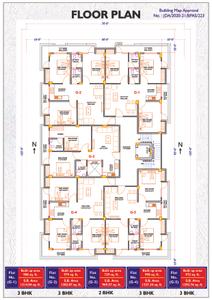 Image of 1053 Sq.ft 3 BHK Builder Floor for sale in Parth Residency, Mansarovar, Jaipur for Rs. 6000000