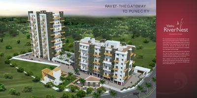 Image of 976 Sq.ft 2 BHK Apartment / Flat for sale in Vastu Buildcorp River Nest, Ravet, Pune for Rs. 6500000