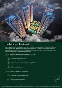 Image of 1118 Sq.ft 2 BHK Apartment / Flat for sale in Mahindra Rainforest Phase 1, Bhandup West, Mumbai for Rs. 20400000