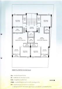 Image of 350 Sq.ft 1 BHK Apartment / Flat for sale in Madhav Apartment, Samrat Industrial Area, Rajkot for Rs. 2400000