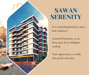Image of 1500 Sq.ft 3 BHK Apartment / Flat for sale in Shree Sawan Serenity, Nerul, Navi Mumbai for Rs. 26500000