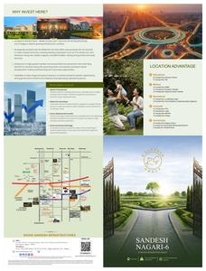 Image of 1210 Sq.ft Residential Plot / Land for sale in R Sandesh Nagari 6, Rui, Nagpur for Rs. 2000000