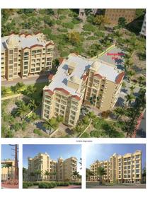 Image of 550 Sq.ft 1 BHK Apartment / Flat for sale in Hallmark Ozone Galaxy Building A And B, Bhiwandi, Thane for Rs. 2500000