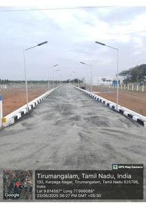 Image of 1200 Sq.ft Residential Plot / Land for sale in Bairava Nagar, Tirumangalam, Madurai for Rs. 1581250