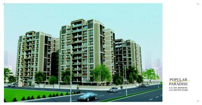 Image of 1850 Sq.ft 3 BHK Apartment / Flat for sale in Popular Paradise, Gota, Ahmedabad for Rs. 7200000