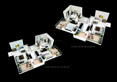Image of 1050 Sq.ft 2 BHK Apartment / Flat for sale in Silver Paradise, Pimple Gurav, Pune for Rs. 6600000