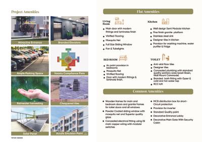 Image of 650 Sq.ft 1 BHK Apartment / Flat for sale in Kinjal Bliss, Boisar, Mumbai for Rs. 2340000