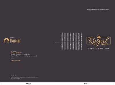 Image of 1125 Sq.ft 2 BHK Apartment / Flat for sale in Royal Riviera, Lambha, Ahmedabad for Rs. 3350000