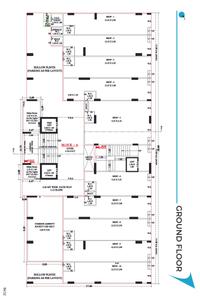 Image of 1845 Sq.ft 3 BHK Apartment / Flat for sale in Gardania Skyrise, Zundal, Ahmedabad for Rs. 7400000