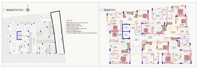 Image of 1200 Sq.ft 2 BHK Apartment / Flat for sale in Laxmi Mangaldeep Apartment by Laxmi Enterprise Ahmedabad, Kuber Nagar, Ahmedabad for Rs. 1800000