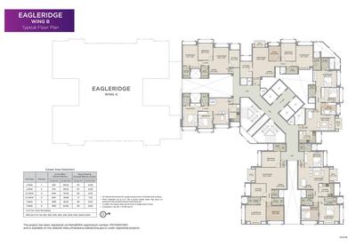 Image of 1150 Sq.ft 3 BHK Apartment / Flat for sale in Hiranandani Eagleridge Wing B, Hiranandani Estate, Thane for Rs. 36000000