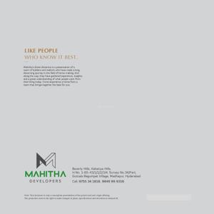 Mahithas Green Botanica Brochure 12