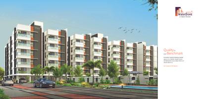 Image of 1050 Sq.ft 2 BHK Apartment / Flat for sale in JK Poojithas Waterfront, Tadepalli, Vijayawada for Rs. 5650000