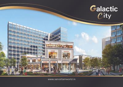 Image of 725 Sq.ft 1 BHK Studio for sale in Sarvottam Galctic City, Noida Extension, Greater Noida for Rs. 4695000