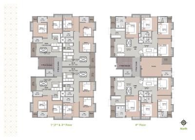 Image of 2000 Sq.ft 4 BHK Apartment / Flat for sale in Sum Green, Shampur, Bhubaneswar for Rs. 16000000