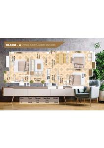 Image of 1033 Sq.ft 3 BHK Apartment / Flat for sale in MP Palacia Majestica, Bagharbari, Guwahati for Rs. 6435000