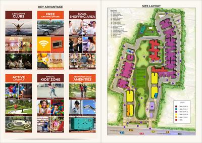 Image of 620 Sq.ft 2 BHK Apartment / Flat for sale in Emperium Happy Homes, Sondhapur, Panipat for Rs. 2425000