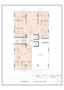 Image of 1400 Sq.ft 3 BHK Apartment / Flat for sale in Parinee Liva Roca, Vile Parle West, Mumbai for Rs. 70000000