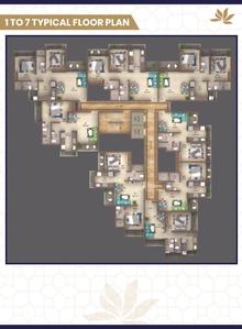 Image of 590 Sq.ft 1 BHK Apartment / Flat for sale in Kulswamini, Kalyan West, Kalyan for Rs. 5947800