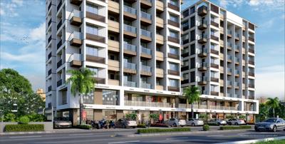Image of 1377 Sq.ft 2 BHK Apartment / Flat for sale in Hindva Pride, Nikol, Ahmedabad for Rs. 5500000