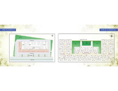 Image of 1128 Sq.ft 2 BHK Apartment / Flat for sale in Omaxe Indore City Center, Mayakhedi, Indore for Rs. 6000000