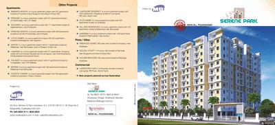 Image of 905 Sq.ft 2 BHK Apartment / Flat for sale in Modi Serene Park, Ghatkesar, Secunderabad for Rs. 4321375