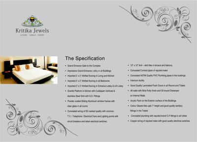 Image of 1175 Sq.ft 2 BHK Apartment / Flat for sale in Bombay Kritika Jewels, Ulwe, Navi Mumbai for Rs. 9800000