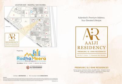 Image of 1765 Sq.ft 3 BHK Apartment / Flat for sale in Radha Aaiji Residency, Kalamboli, Navi Mumbai for Rs. 13900000