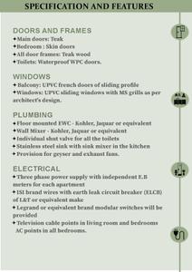 Image of 1512 Sq.ft 3 BHK Apartment / Flat for sale in Preetha Sivaji Gardens, Medavakkam, Chennai for Rs. 13000000