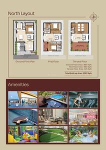 Image of 2425 Sq.ft 4 BHK Villa for sale in Tierra Sunrise, Patancheru, Sangareddy for Rs. 16500000