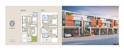 Image of 1500 Sq.ft 3.5 BHK Villa for sale in Dream 24, Kapurai, Vadodara for Rs. 8000000