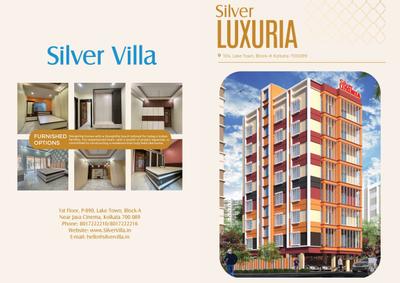 Image of 1950 Sq.ft 4 BHK Apartment / Flat for sale in Silver Luxuria, Lake Town, Kolkata for Rs. 13000000