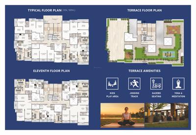 Image of 1300 Sq.ft 2 BHK Apartment / Flat for sale in Shree Saraswati Coral, Belapur CBD, Navi Mumbai for Rs. 15000000