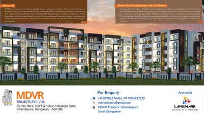 Image of 1180 Sq.ft 3 BHK Apartment / Flat for sale in MDVR SV Shelters, Bommasandra, Bengaluru for Rs. 8500000