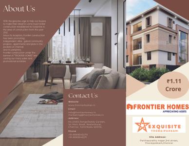 Frontier Exquisite Brochure 1