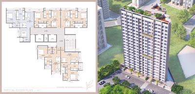 Image of 460 Sq.ft 1 BHK Apartment / Flat for sale in AIM Horizon, Jogeshwari East, Mumbai for Rs. 11000000