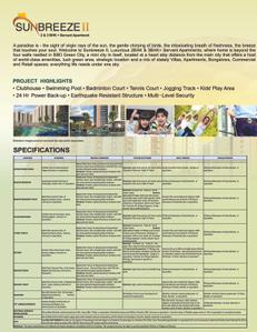 Sunbreeze 2 Brochure 2