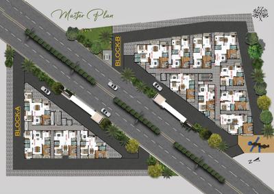Image of 1215 Sq.ft 2 BHK Apartment / Flat for sale in Satyam Varad, Electronic City, Bengaluru for Rs. 9100000