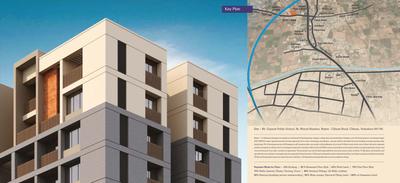 Image of 1200 Sq.ft 3 BHK Apartment / Flat for sale in Dhruv Maruti Infinity, Chhani, Vadodara for Rs. 6900000