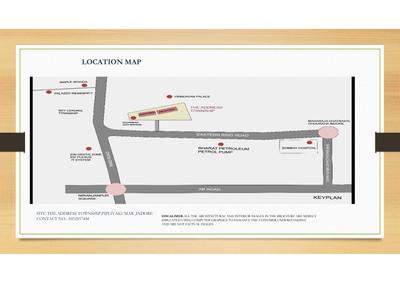Image of 1000 Sq.ft 2 BHK Apartment / Flat for sale in Shivalika The Address 2 Phase 2, Nipania, Indore for Rs. 7400000