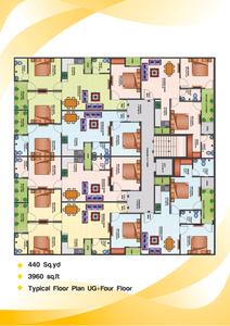 Image of 900 Sq.ft 2 BHK Apartment / Flat for sale in Super Homes, Sector 104, Noida for Rs. 5500000