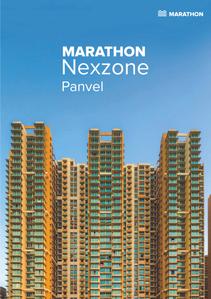 Image of 1025 Sq.ft 2 BHK Apartment / Flat for sale in Marathon Nexzone Avior by Marathon Realty , Kolkhe, Navi Mumbai for Rs. 8650000