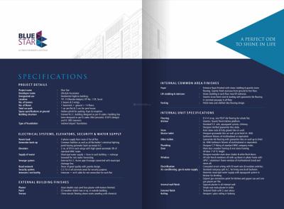 Image of 2250 Sq.ft 3 BHK Apartment / Flat for sale in Life Style Blue Star, Rander, Surat for Rs. 22000000