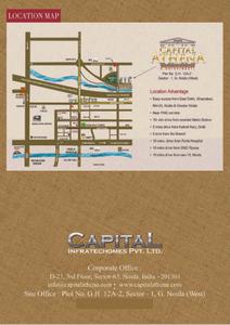 Image of 1290 Sq.ft 2 BHK Apartment / Flat for sale in Capital Athena Phase 2, Noida Extension, Greater Noida for Rs. 13500000
