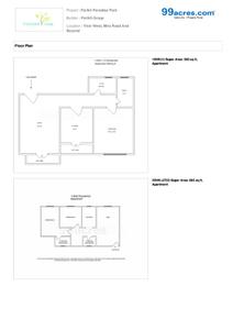 Image of 900 Sq.ft 2 BHK Apartment / Flat for sale in Parikh Paradise Tower, Virar West, Virar for Rs. 6800000