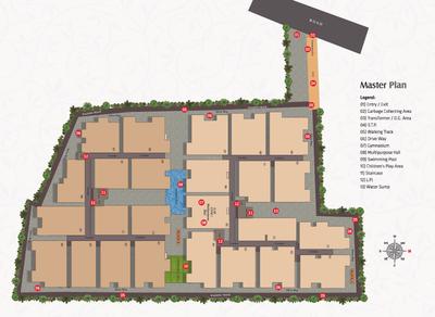 Image of 1319 Sq.ft 3 BHK Apartment / Flat for sale in Samsiddhi Springs, Whitefield, Bengaluru for Rs. 14500000