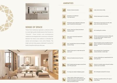 Image of 830 Sq.ft 2 BHK Apartment / Flat for sale in Tricity Crest, Panvel, Navi Mumbai for Rs. 9800000